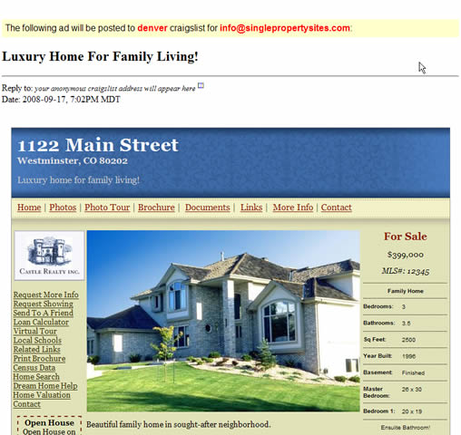 Craigslist Rental Templates Free