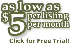 as low as $5 per listing per month