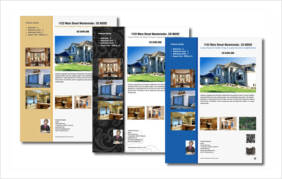 real estate property flyer