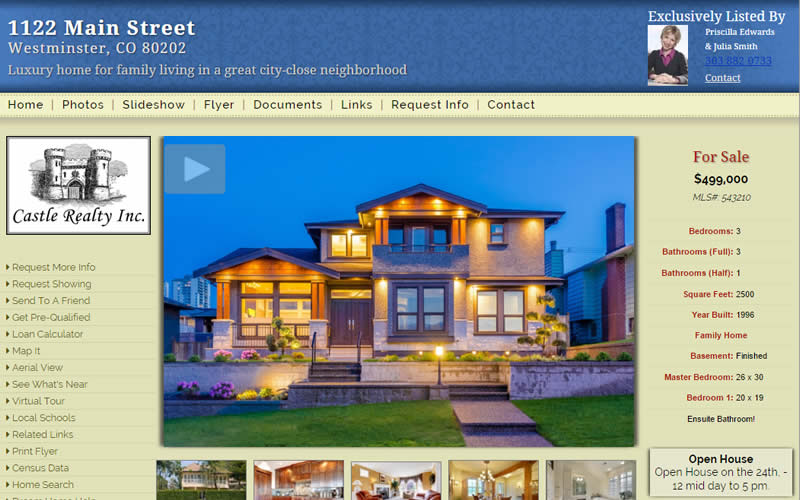 Single Property Website Templates and Themes