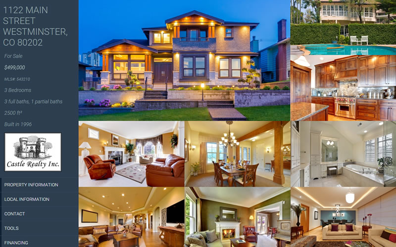 Single Property Website Templates and Themes Single Property Website Templates and Themes